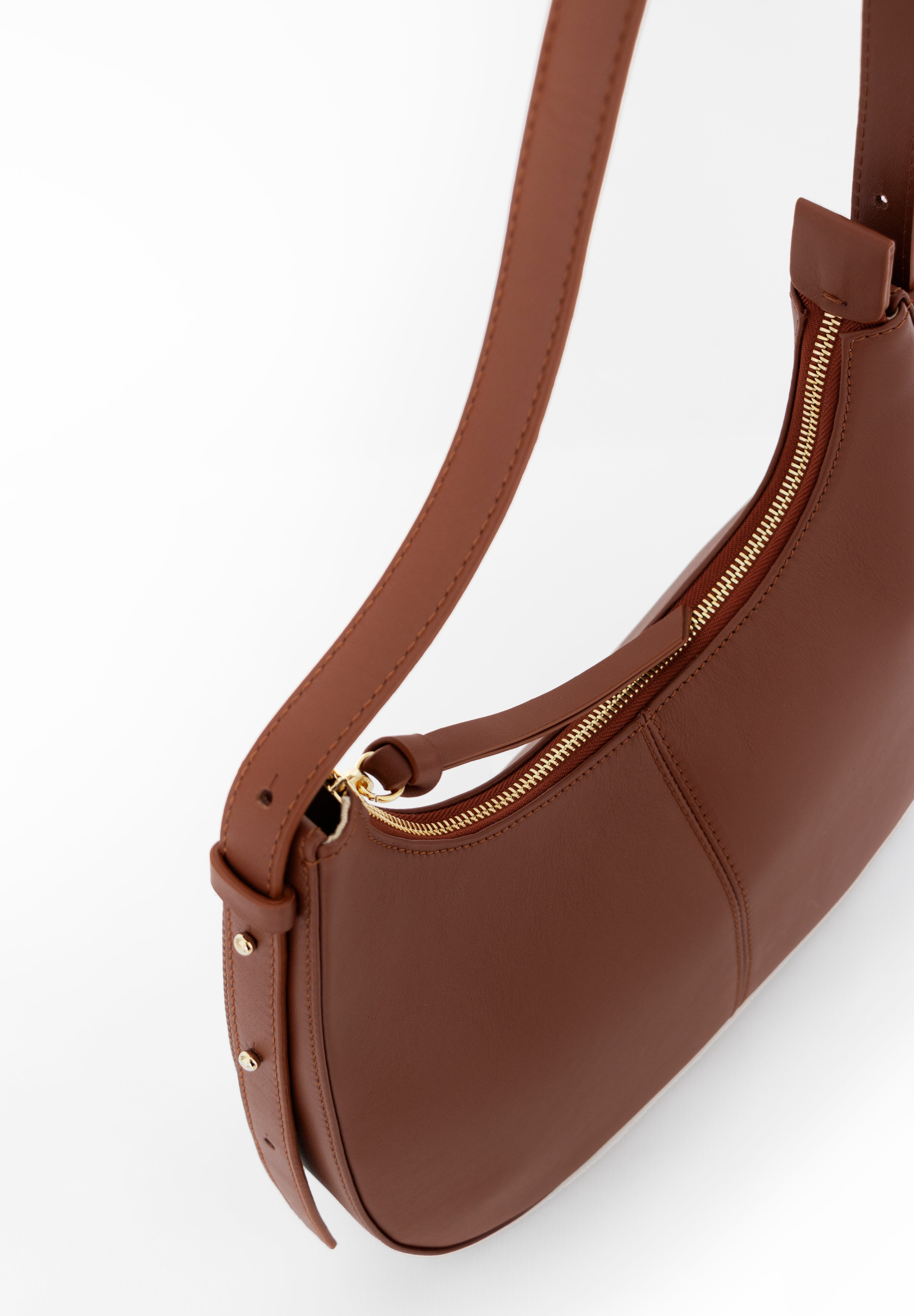 Bolso Amelie Camel vista desde arriba