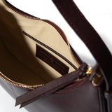 Bolso Amelie Burdeos vista interior